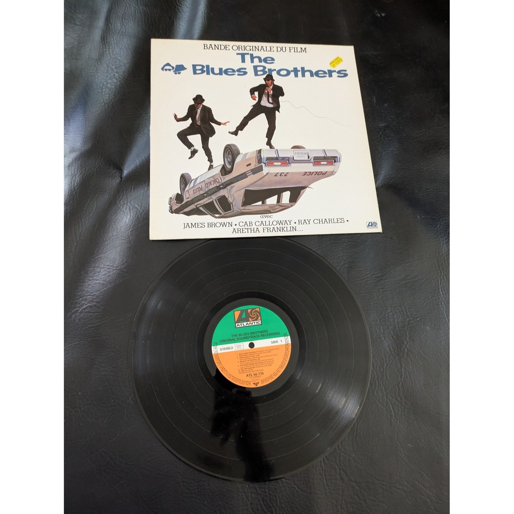 The Blues Brothers Original Soundtrack Vinyl LP Atlantic ATL 50 715 1980 Movie